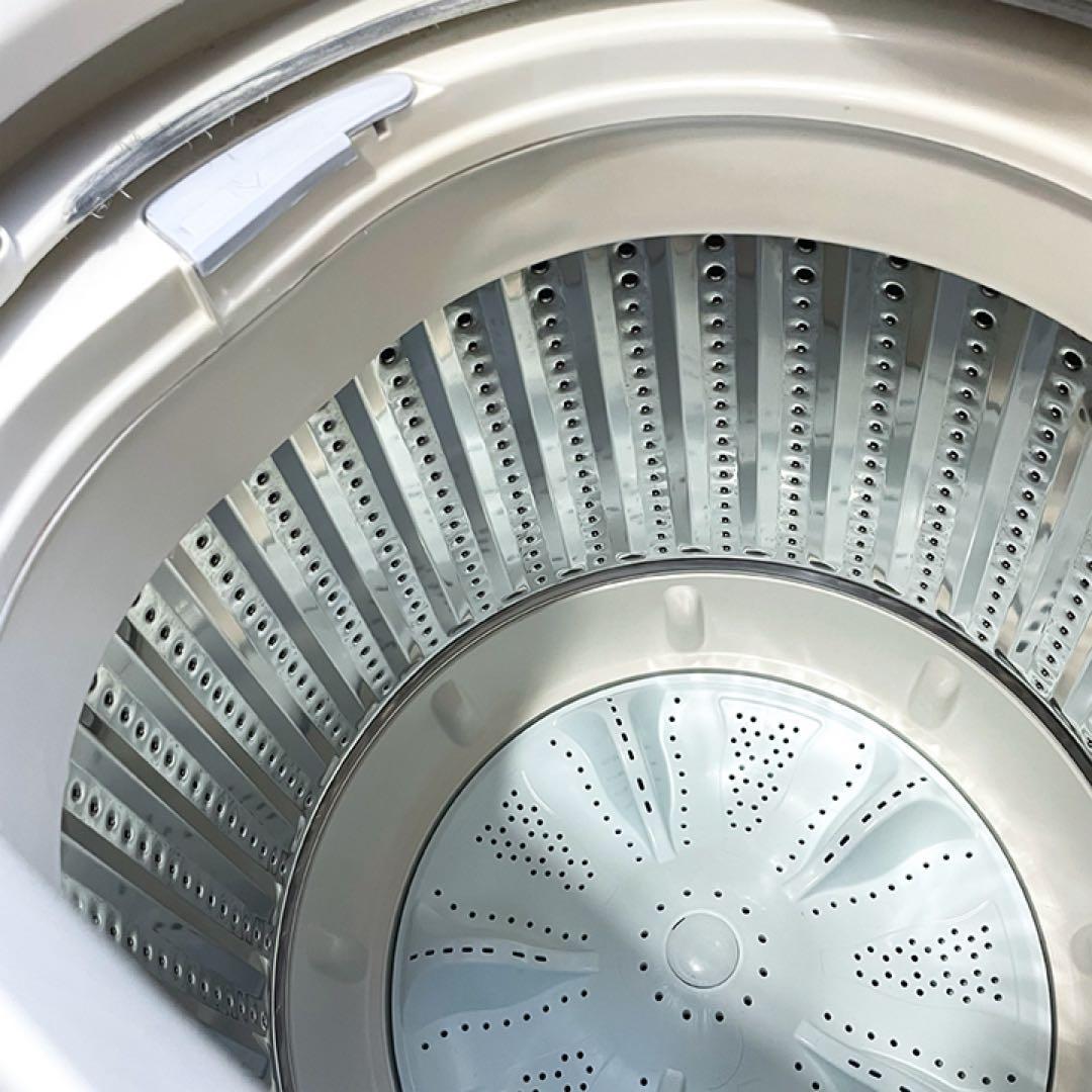 (送料込み！) AQUA アクア 全自動電気洗濯機 AQW-GS50G ホワイト