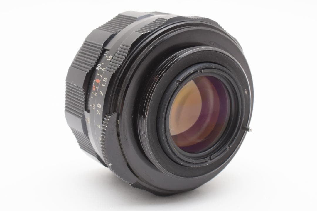 【虹色フレア】 後期型 Super Takumar 55mm F1.8 Y135