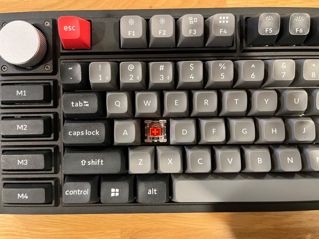 Keychron Q3 Pro SE（US配列・赤軸・カーボンブラック）