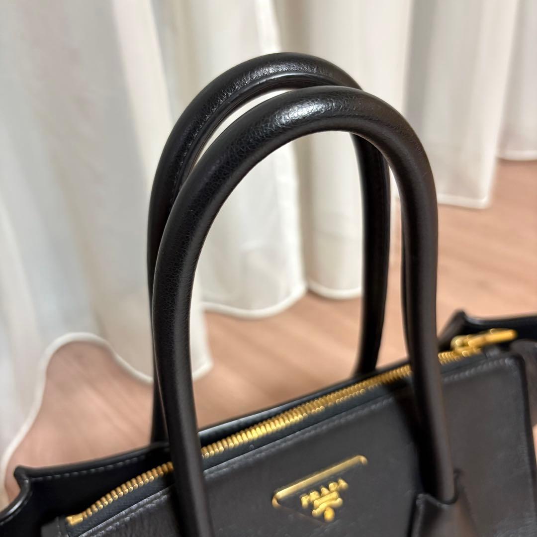PRADA 2way ハンドバッグ GLACE'CALF 1BG625