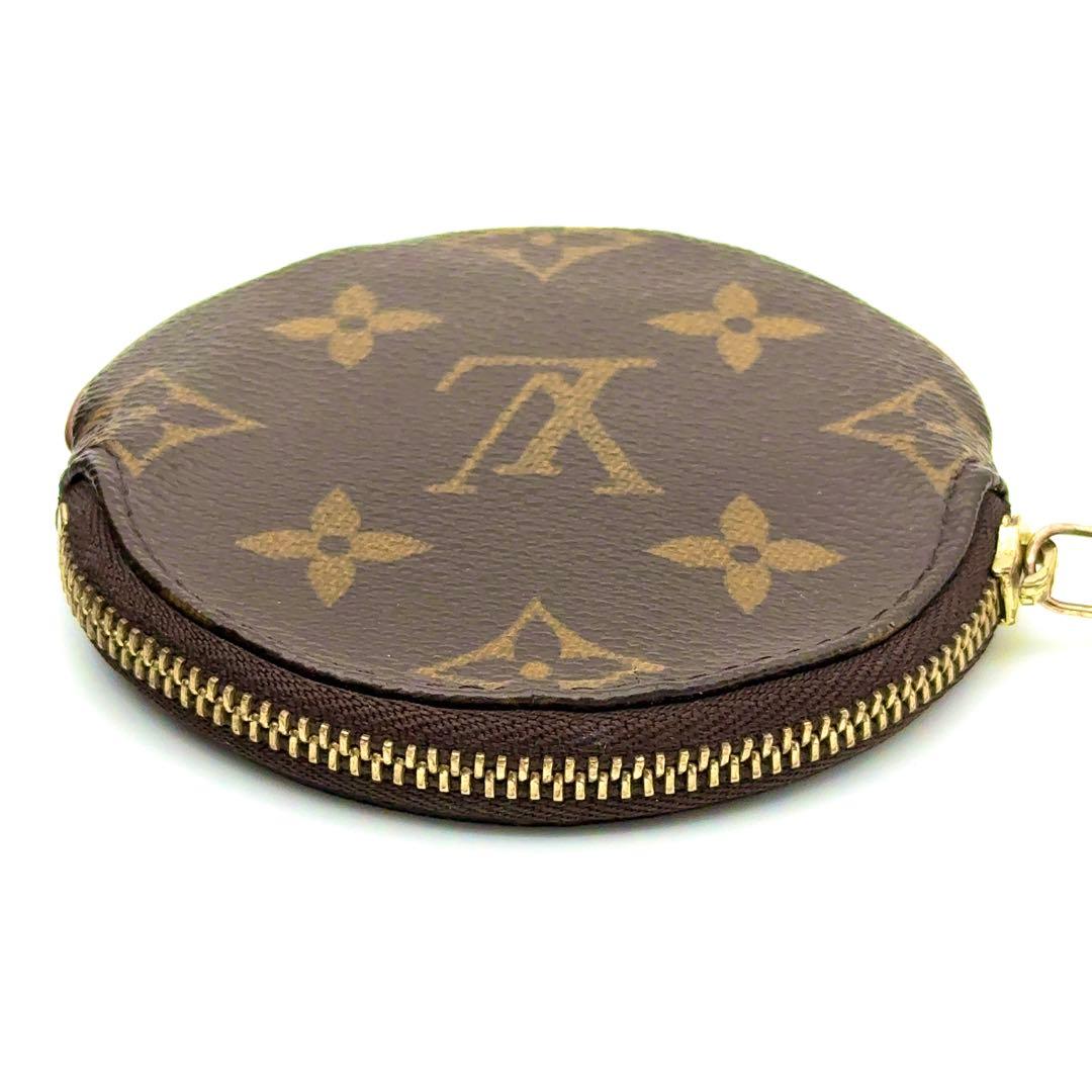 【極美品】ルイヴィトン モノグラム ポルトモネ ロン ケース 丸型 小銭