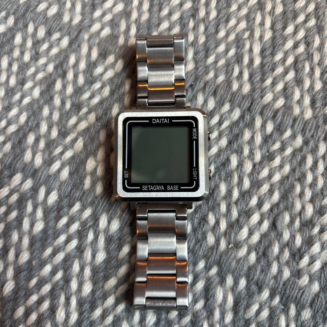 世田谷ベース　daitai watch ダイタイウオッチ　電池切れ
