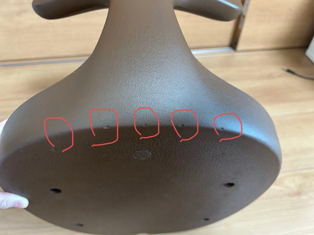 アーユルチェアー メディカルシート　ブラウン