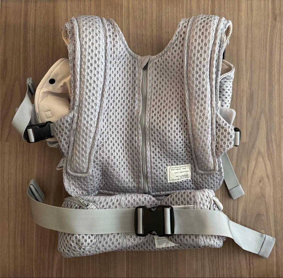 べべスワン　ベスト抱っこ紐　シルバーグレー