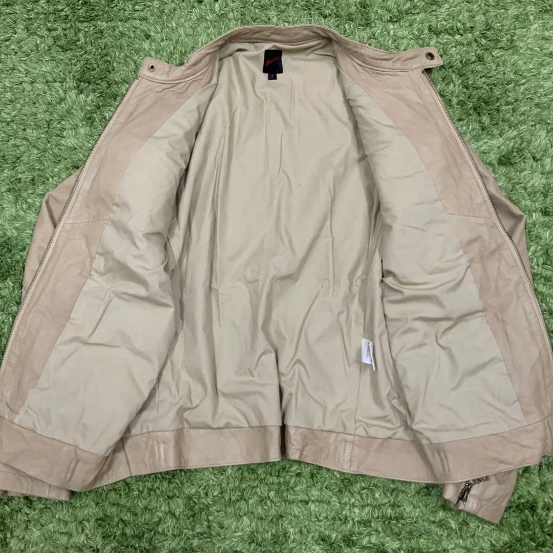 じっぽー様 ジャックローズ 羊革 レザージャケット メンズ3(M~L)