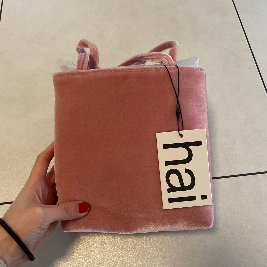 【hai】Velvet Bag ハンドバッグ