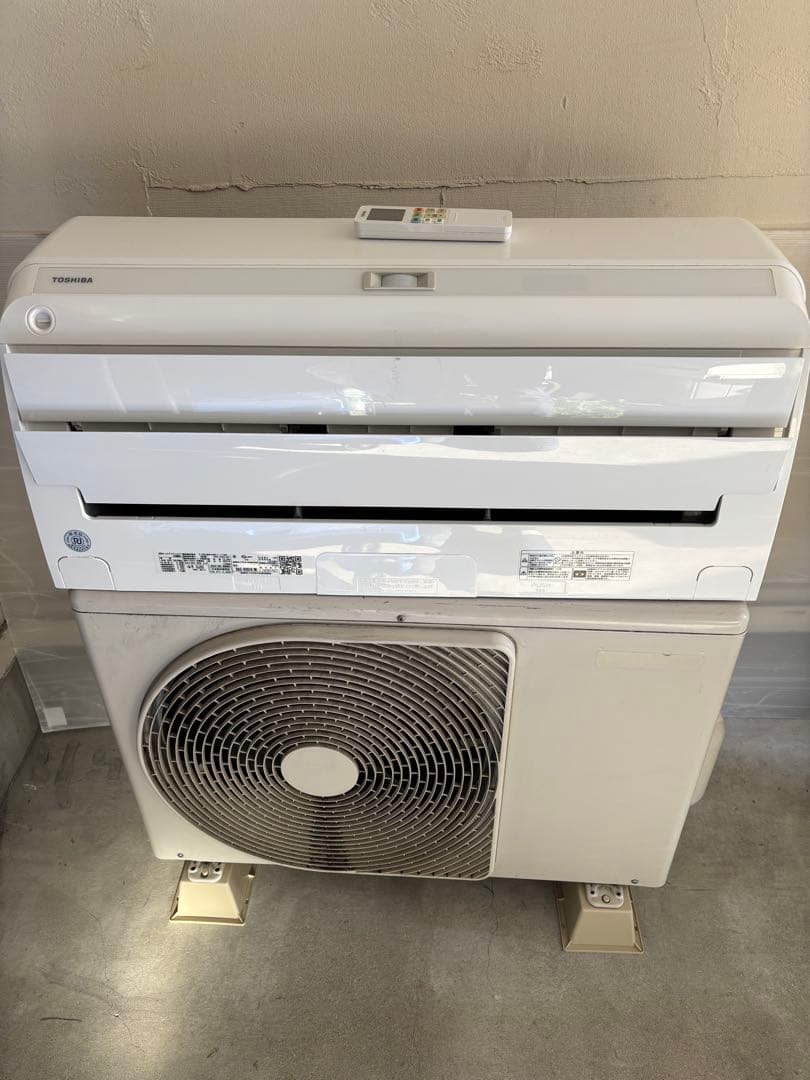 取付込☆福岡 エアコン 東芝 RAS-H281R 2021年 10畳~ 中古品