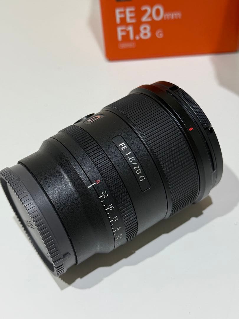 【美品】SONY カメラレンズ FE20mm F1.8G