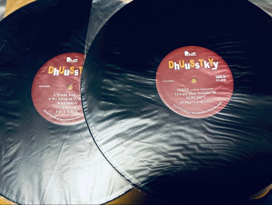 DUSTY HUSKY OF DISH LABEL IN POSSHI レコード