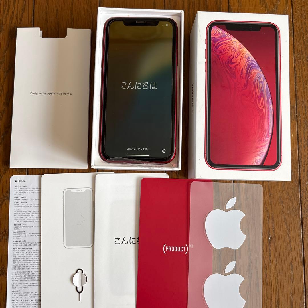 Apple iPhone XR (PRODUCT)RED 本体