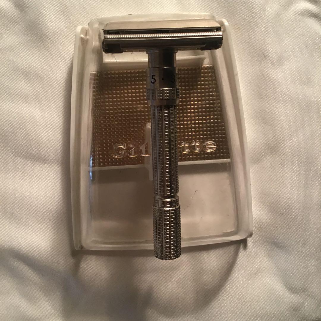 Gillette Slim Adjustable 1964年ジレット ケース付き