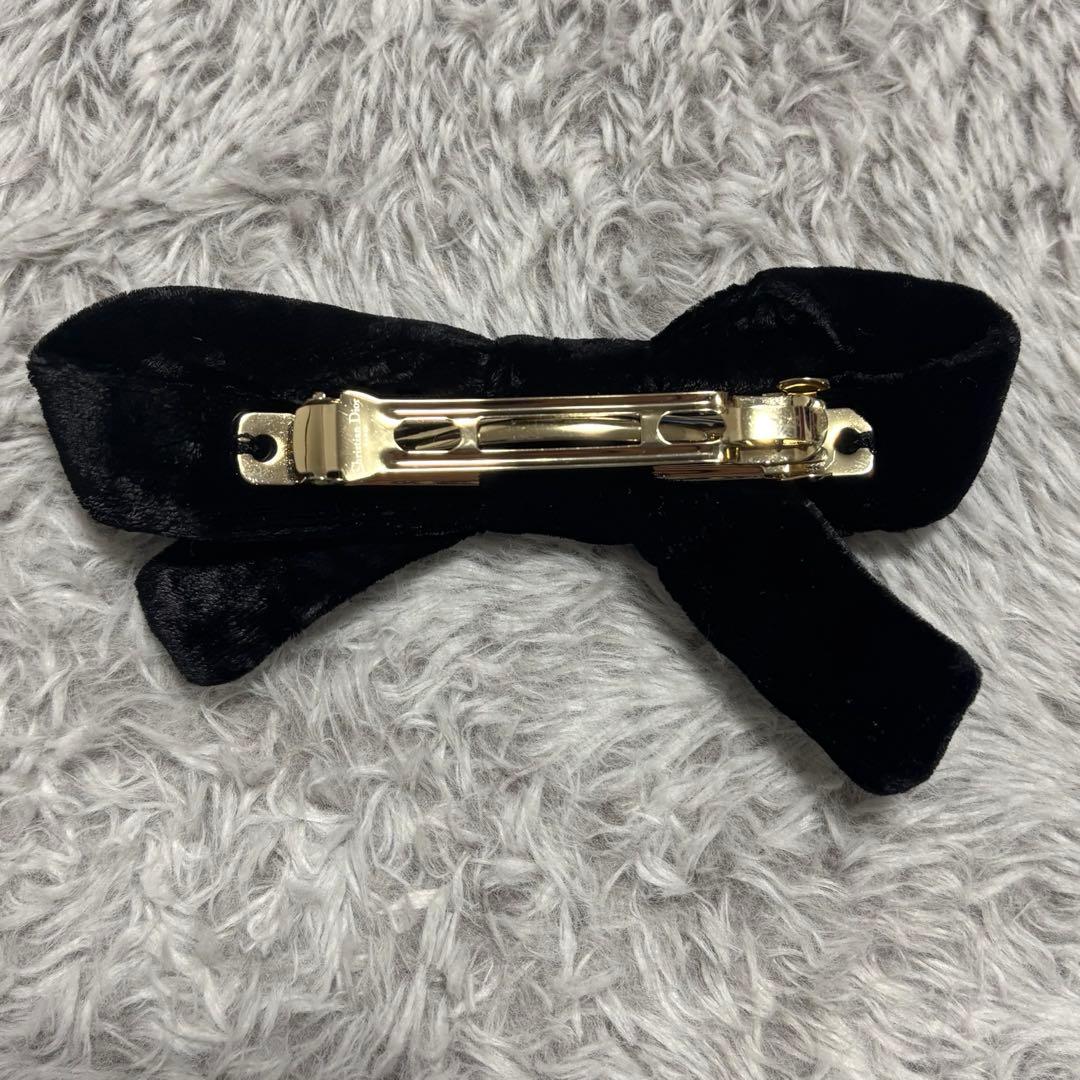 Diorissimo リボンバレッタ ディオール ベルベット