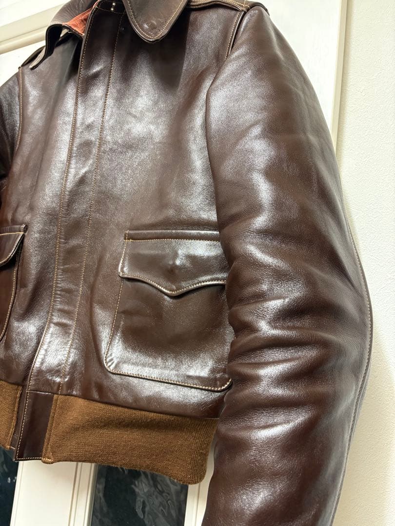 2025年現行モデル！　バズリクソンズ　A2フライトジャケット　サイズ38