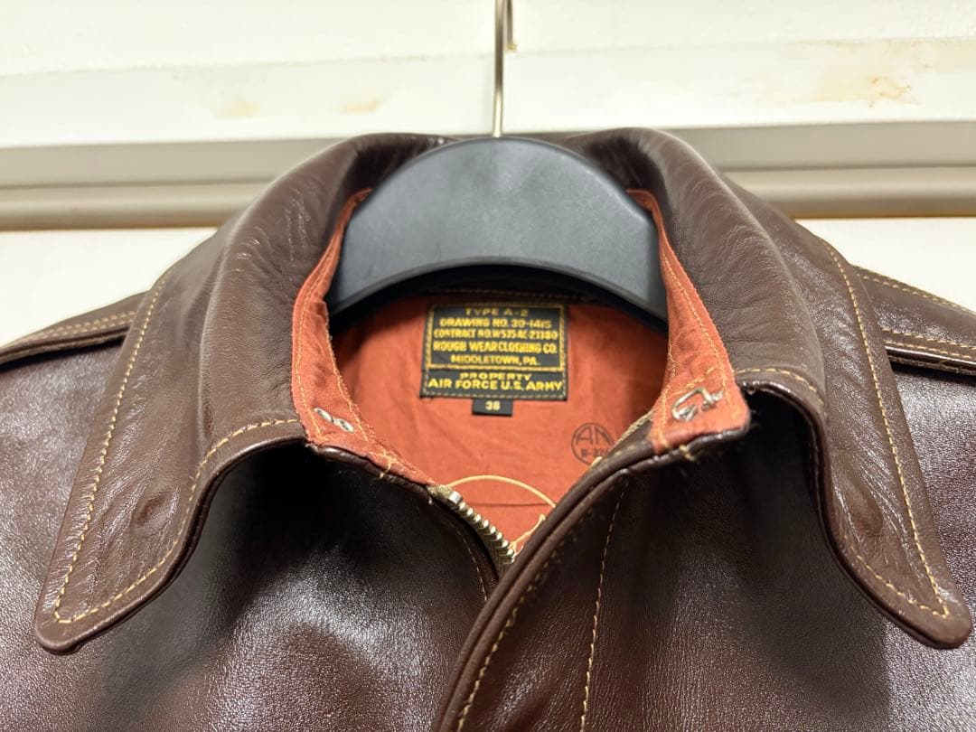 2025年現行モデル！　バズリクソンズ　A2フライトジャケット　サイズ38