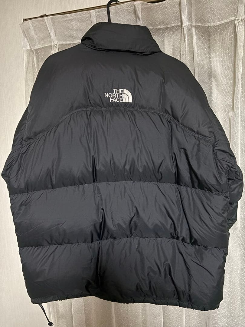 ノースフェイス　ヌプシ　センターロゴ　700fil 　ブラック　XL 90s