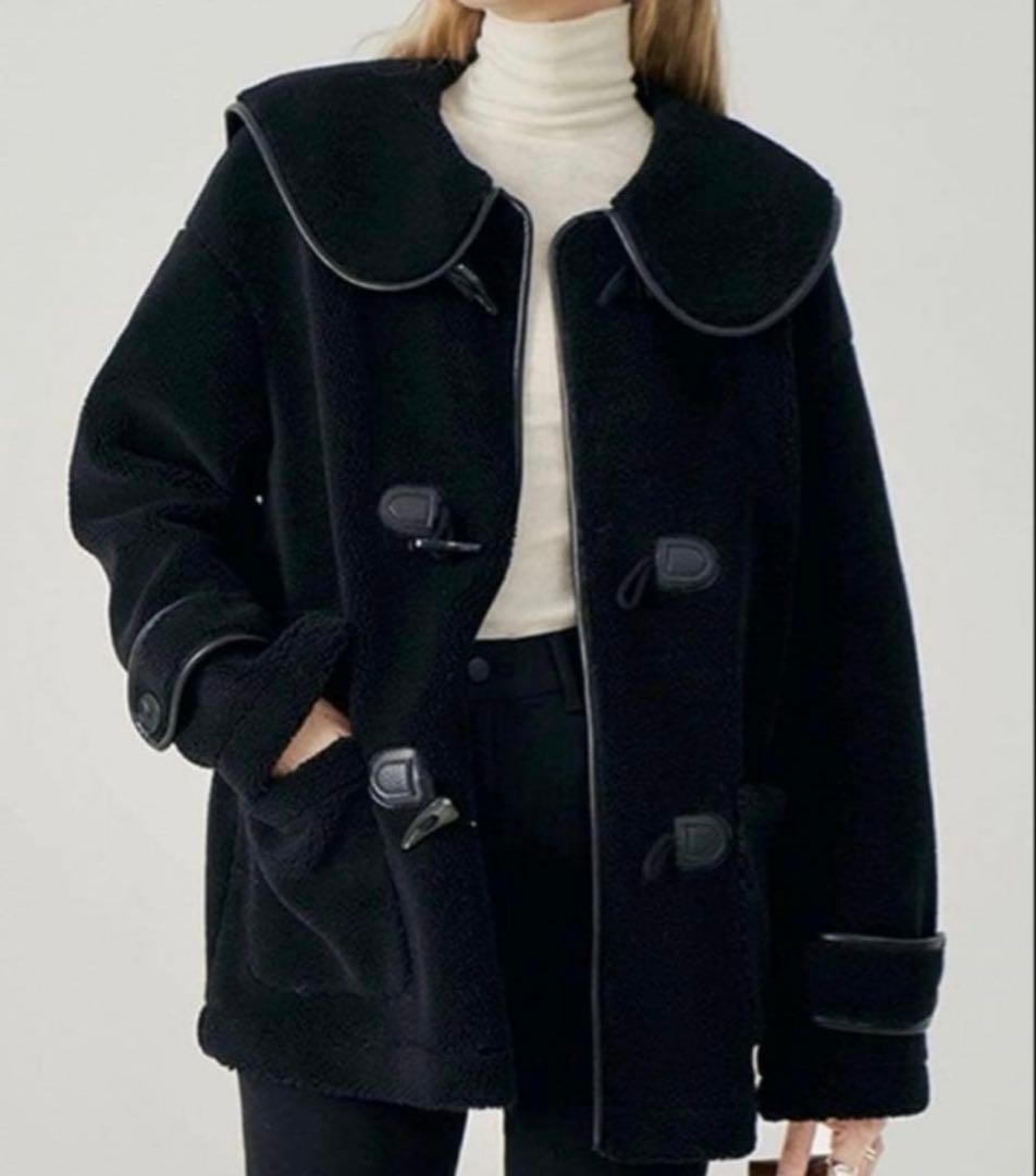 fano studios ワイドカラーミドルダッフルコート