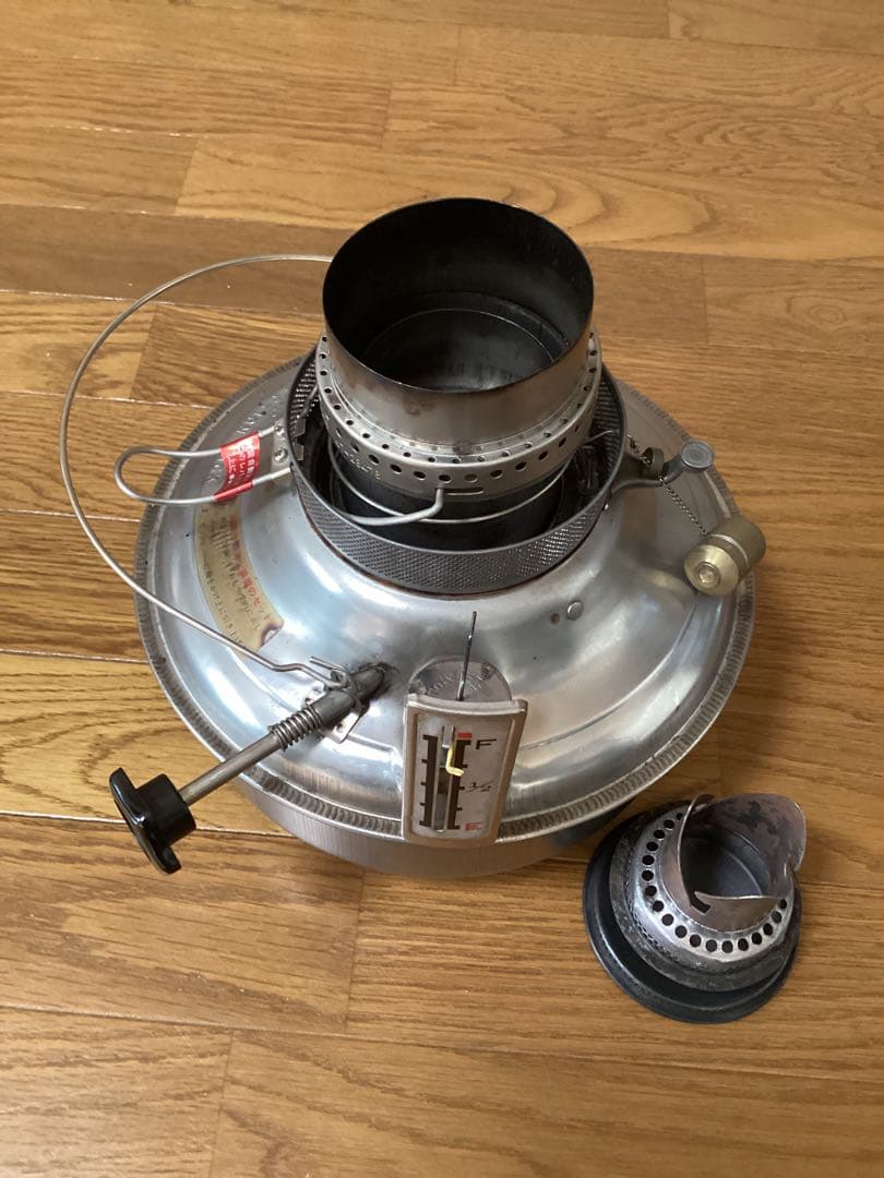 パーフェクション　石油ストーブ　750デラックス　ブラウン色　対震消火装置付き