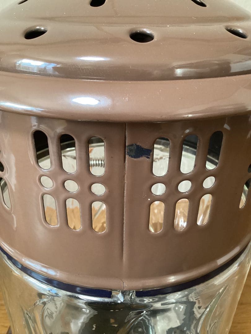 パーフェクション　石油ストーブ　750デラックス　ブラウン色　対震消火装置付き