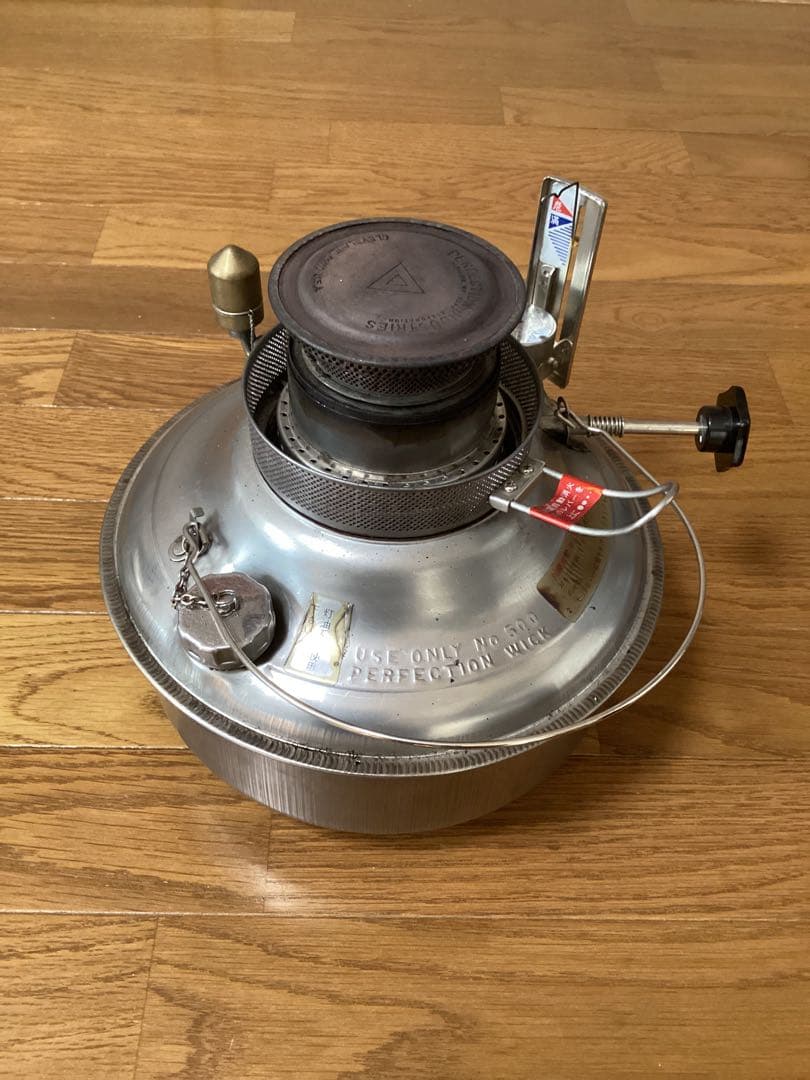 パーフェクション　石油ストーブ　750デラックス　ブラウン色　対震消火装置付き