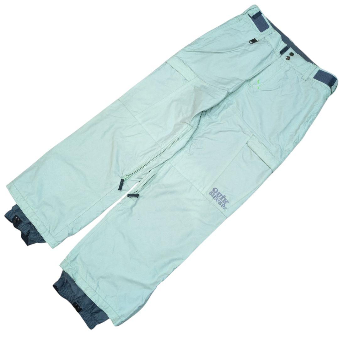 QUIKSILVER クイックシルバー スノーボードウェア 上下セット メンズM