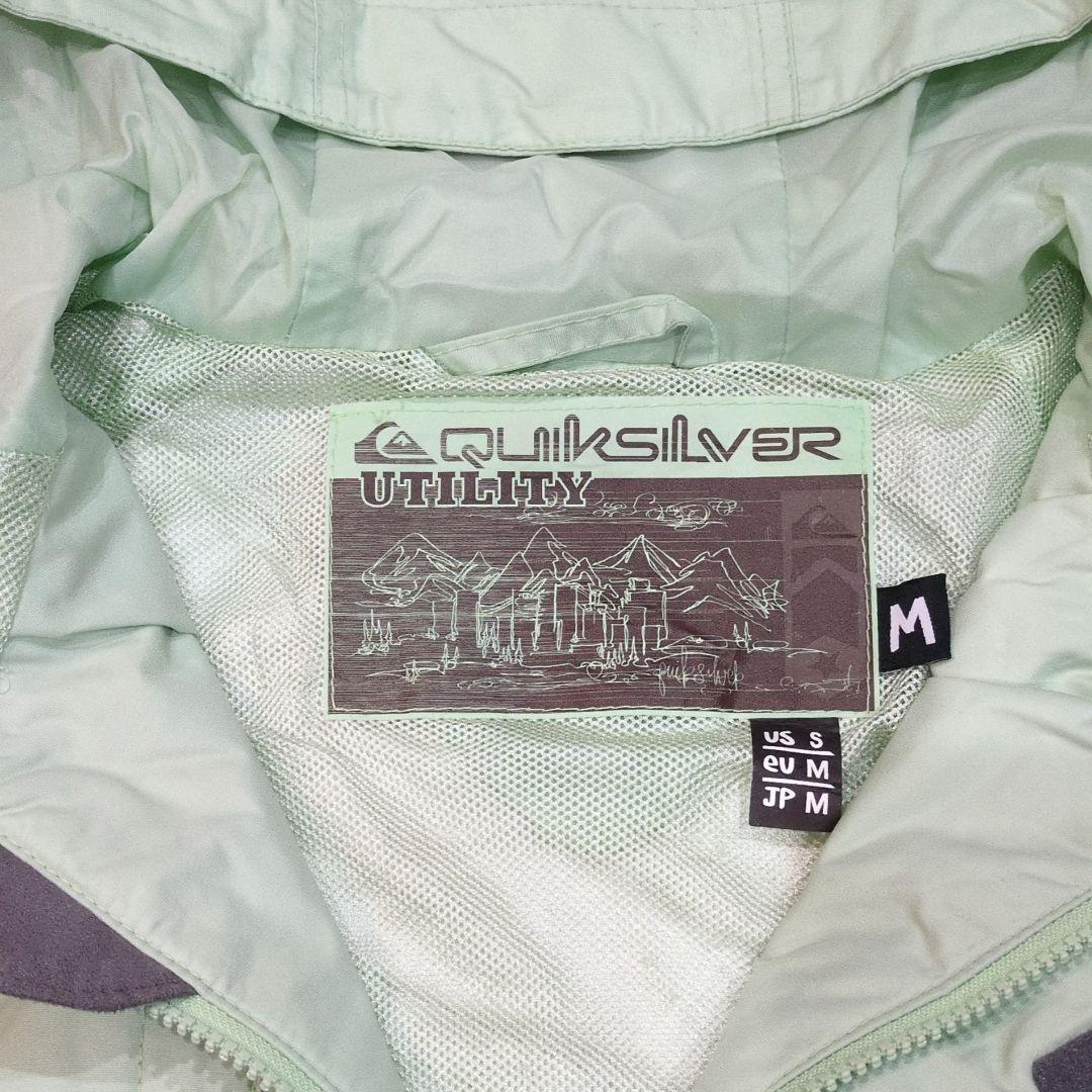 QUIKSILVER クイックシルバー スノーボードウェア 上下セット メンズM