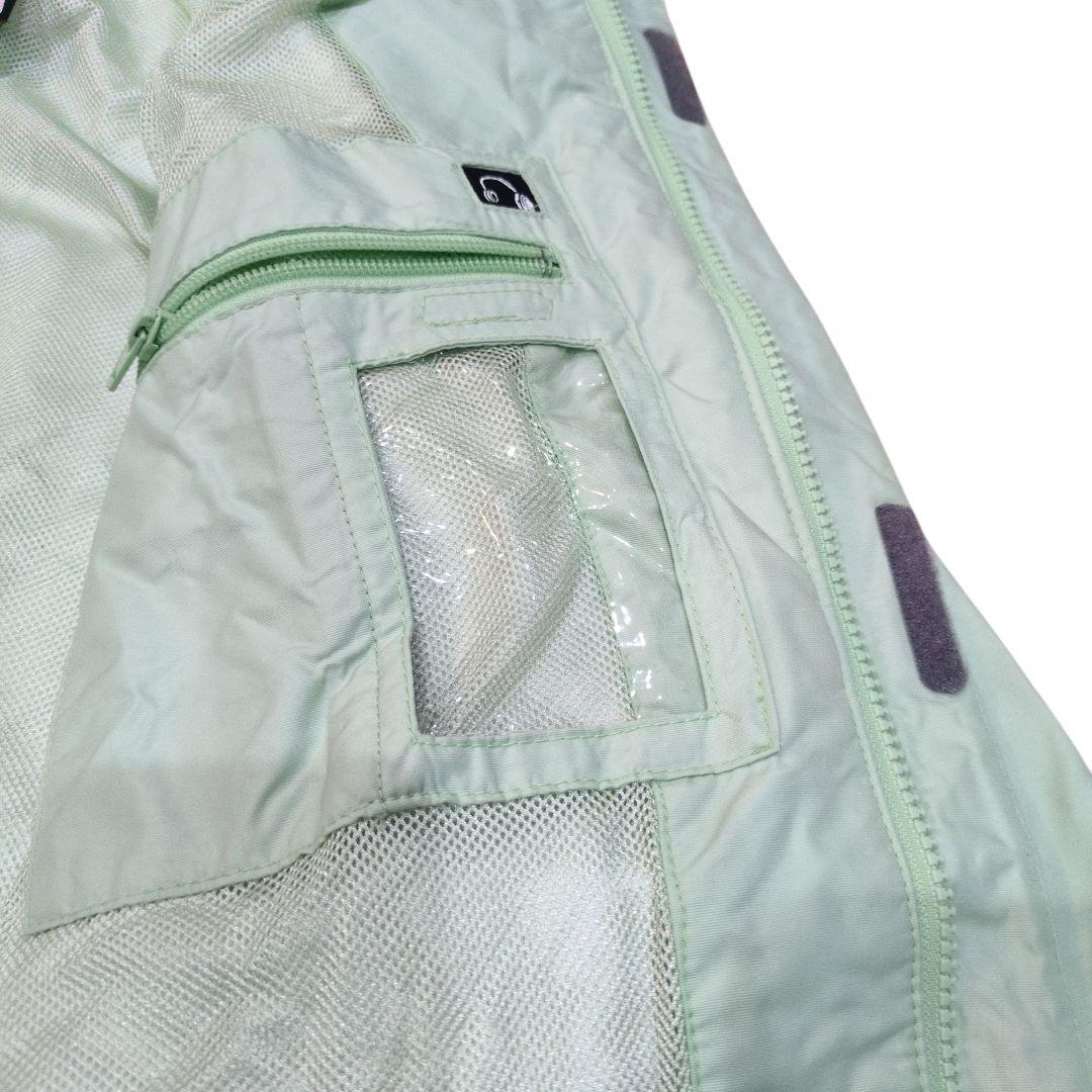 QUIKSILVER クイックシルバー スノーボードウェア 上下セット メンズM