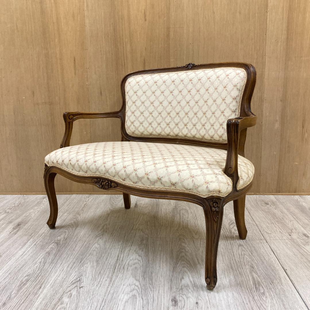 ヨーロピアンクラシックスタイル　アンティーク調　アームチェア　ベンチ　ソファ