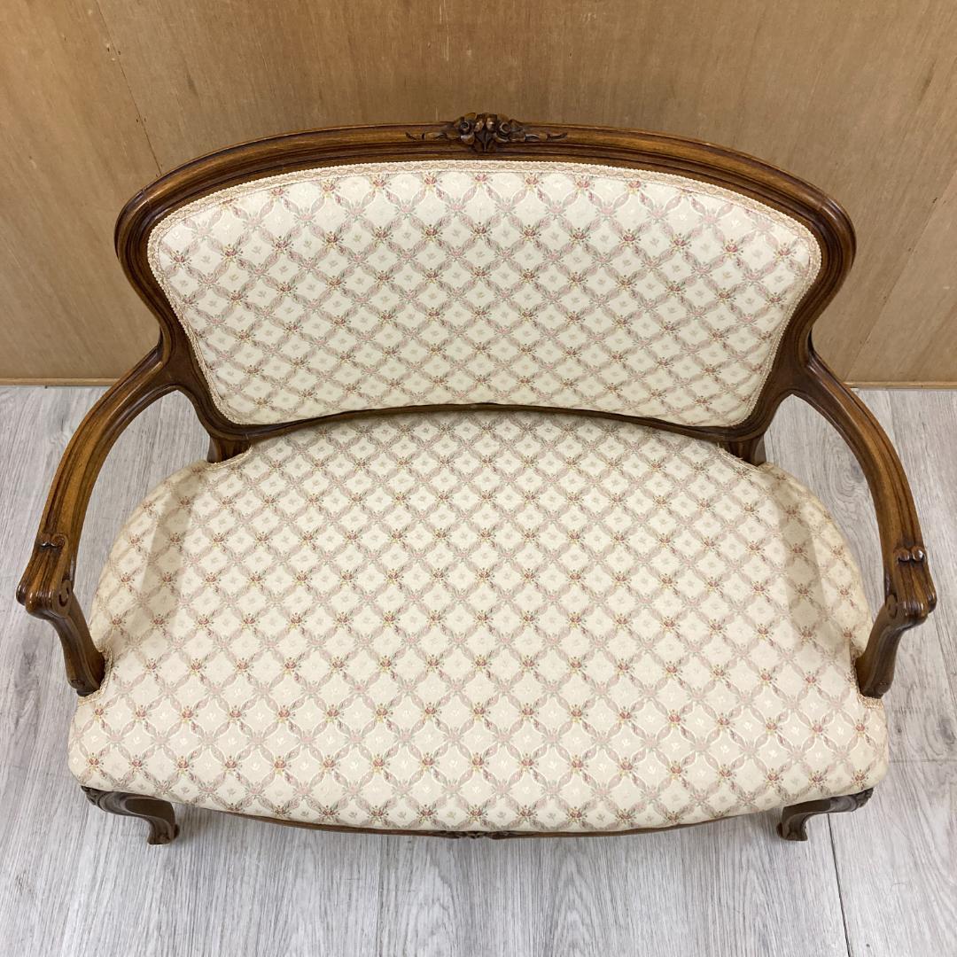 ヨーロピアンクラシックスタイル　アンティーク調　アームチェア　ベンチ　ソファ