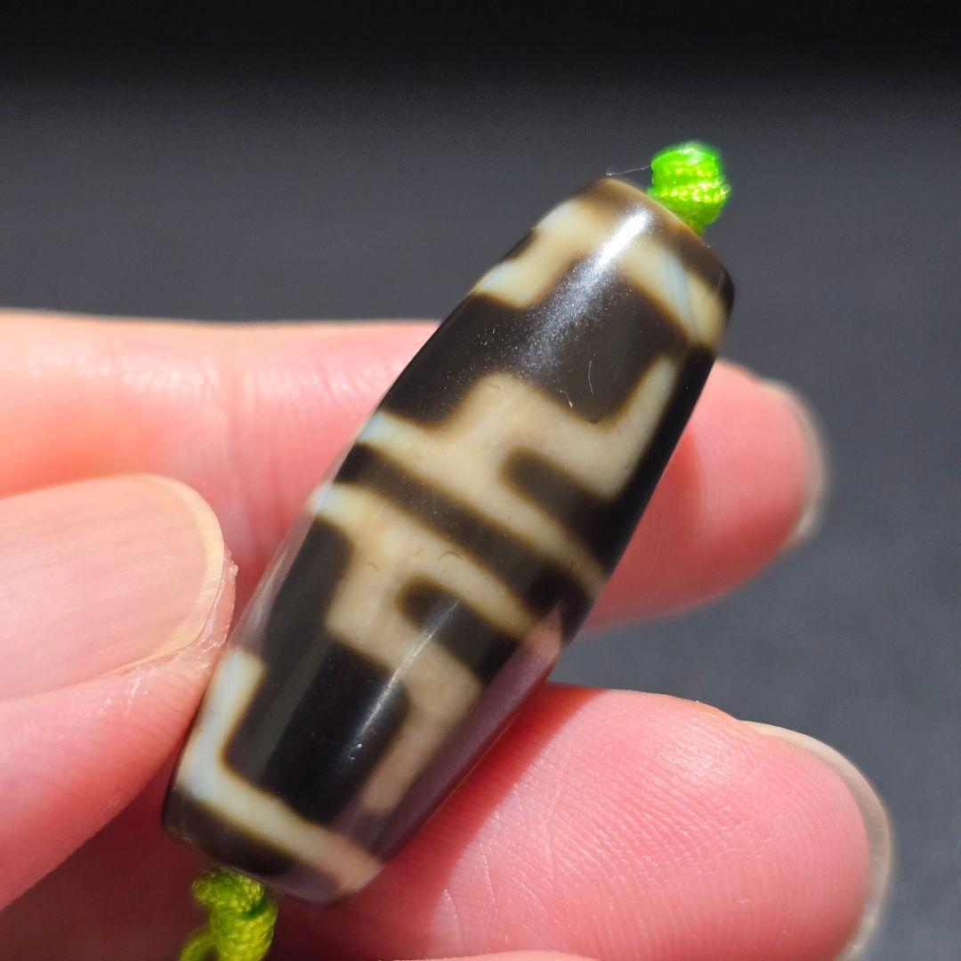 13 老礦天珠　蓮師法器天珠　天然石　風水　御守り　ブレスレット　ネックレス