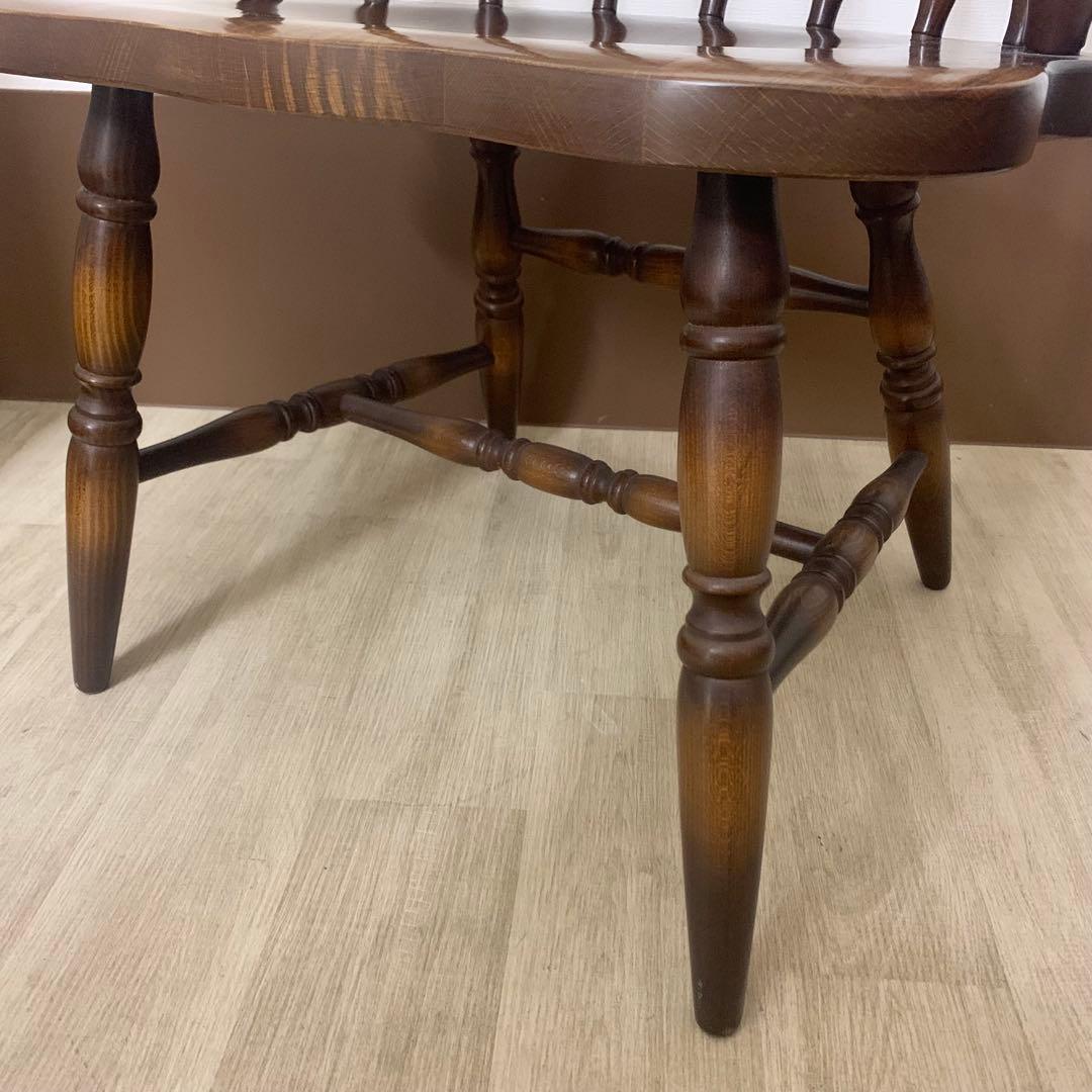 ④HIDA 飛騨産業 キツツキ 穂高 アームチェア ウインザーチェア