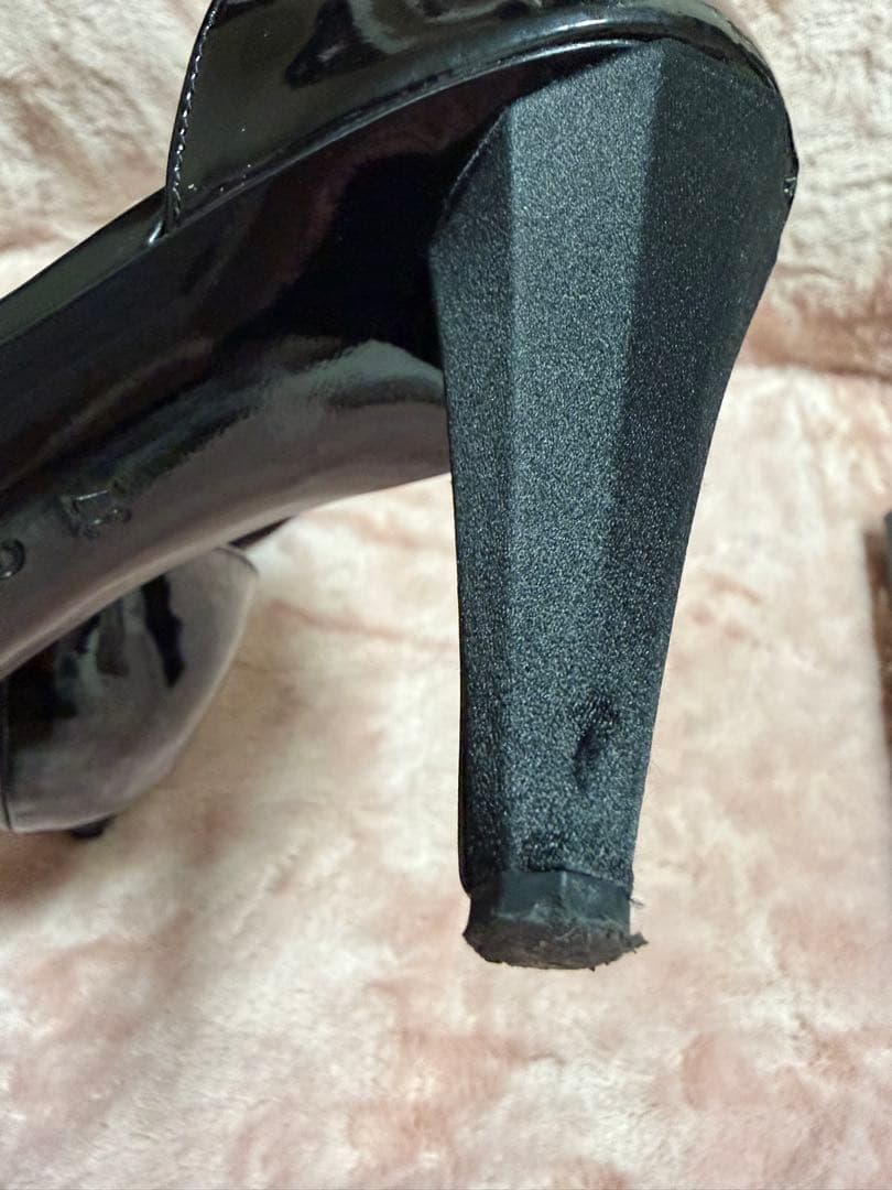 CHANEL カメリア　ヒールパンプス