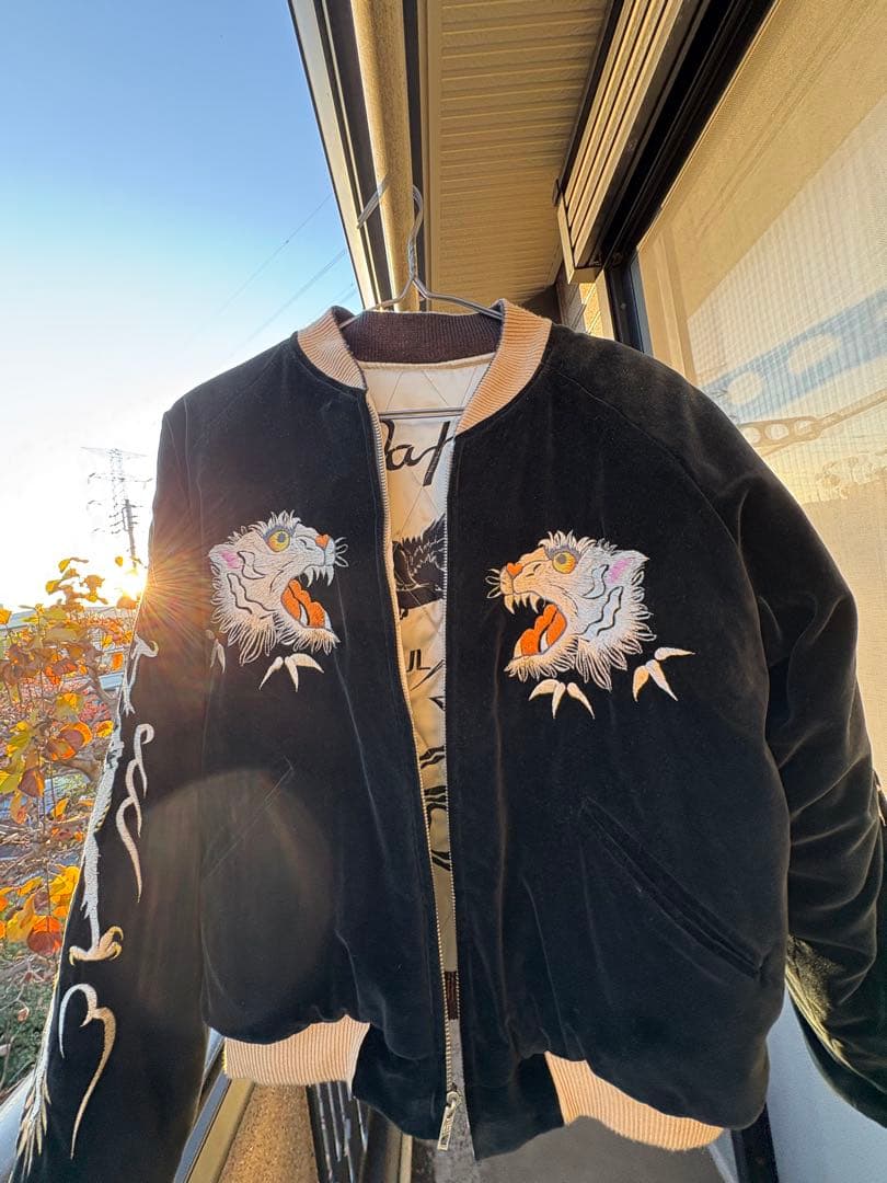 90s テーラー東洋 (TAILOR TOYO) スカジャン リバーシブル