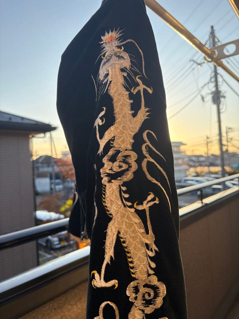 90s テーラー東洋 (TAILOR TOYO) スカジャン リバーシブル