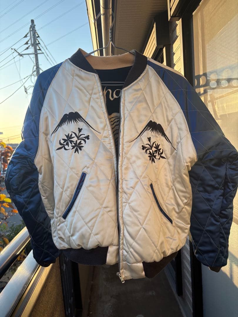 90s テーラー東洋 (TAILOR TOYO) スカジャン リバーシブル