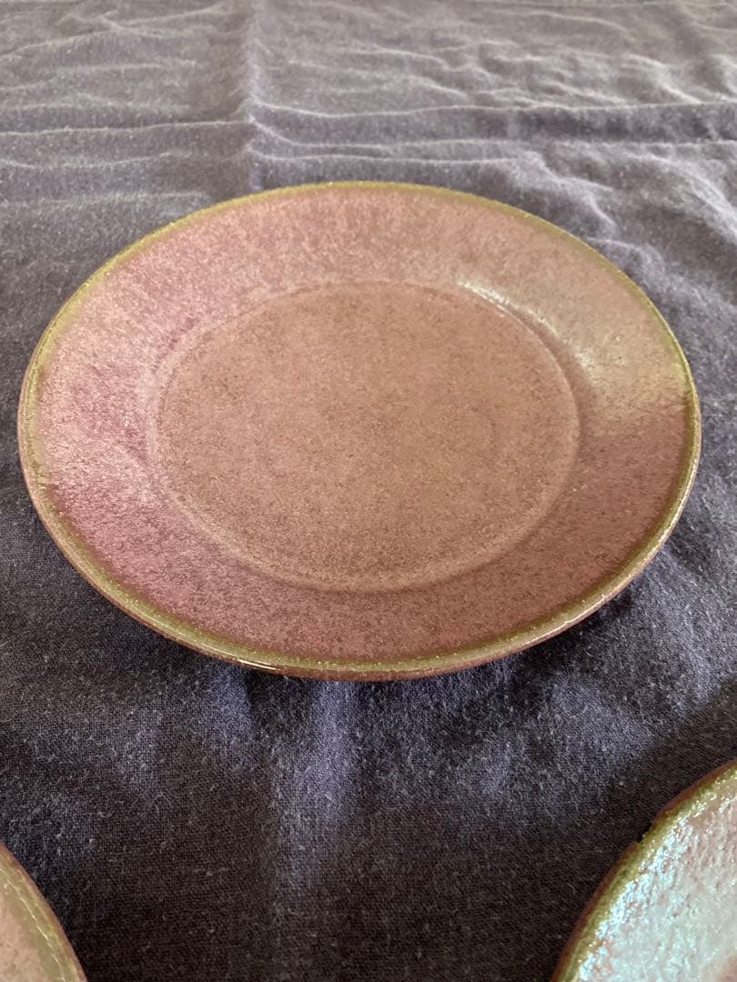 小澤基晴 ゆかり リム皿 7寸 3枚組