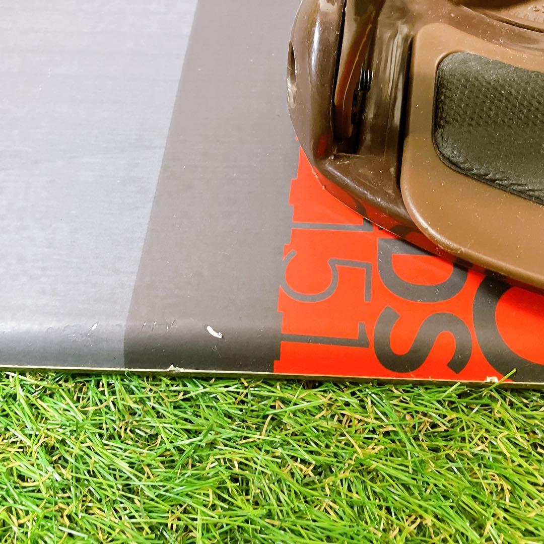 TWO B ONE メンズ　スノーボード4点セット　入門　ビギナー　151㎝