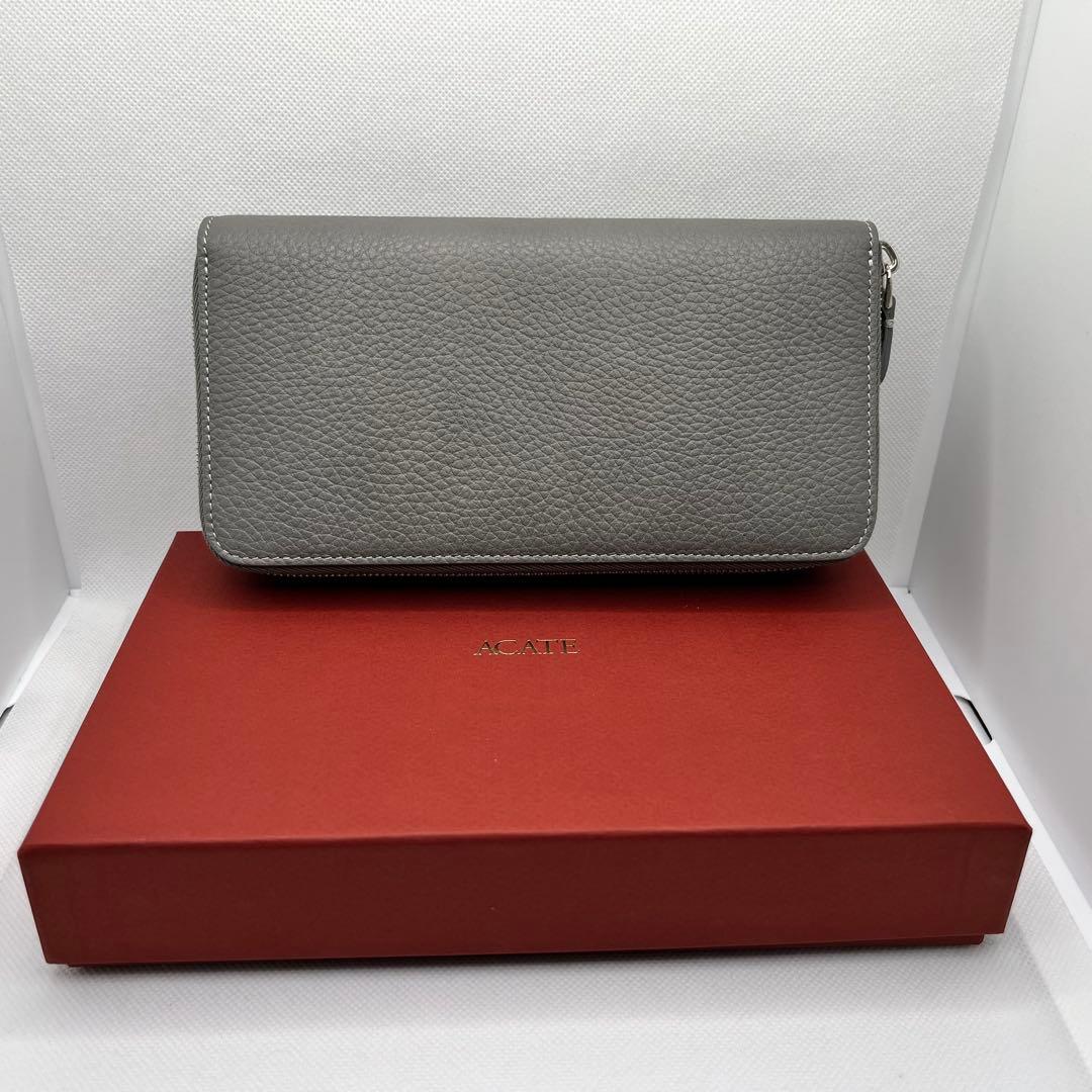 ACATE IRIFI アカーテ ラウンドダブルジップウォレット
