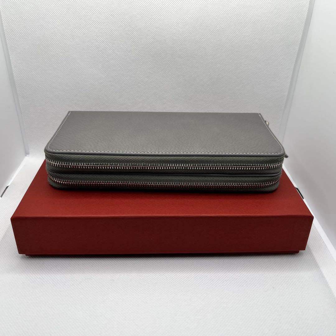 ACATE IRIFI アカーテ ラウンドダブルジップウォレット