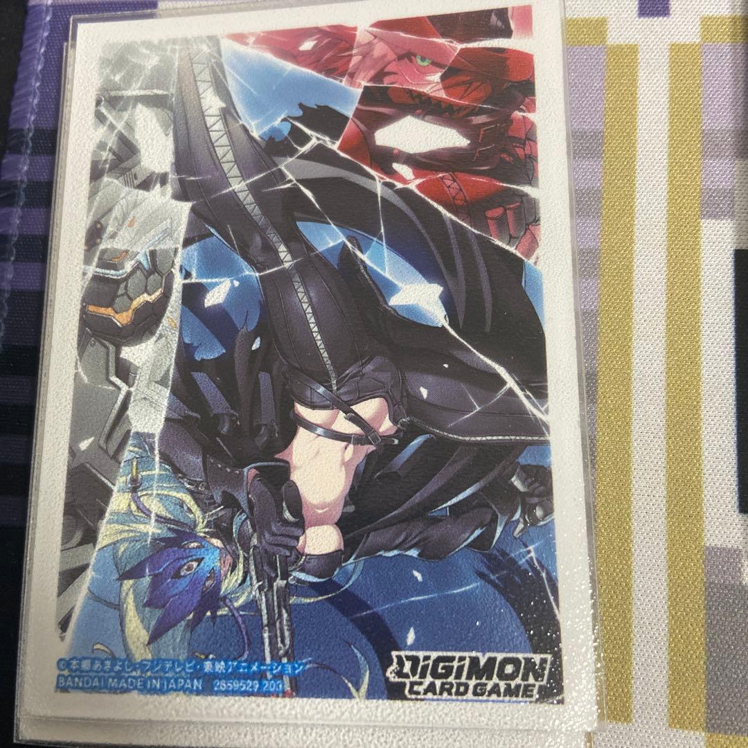 三銃士デッキ　ベルスターモン スリーブ付き