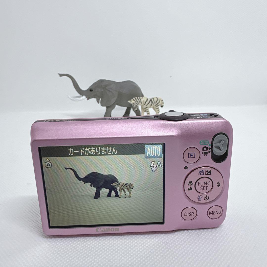 【極美品】完品 動作品 CANON IXY 200F ピンク キャノン イクシー
