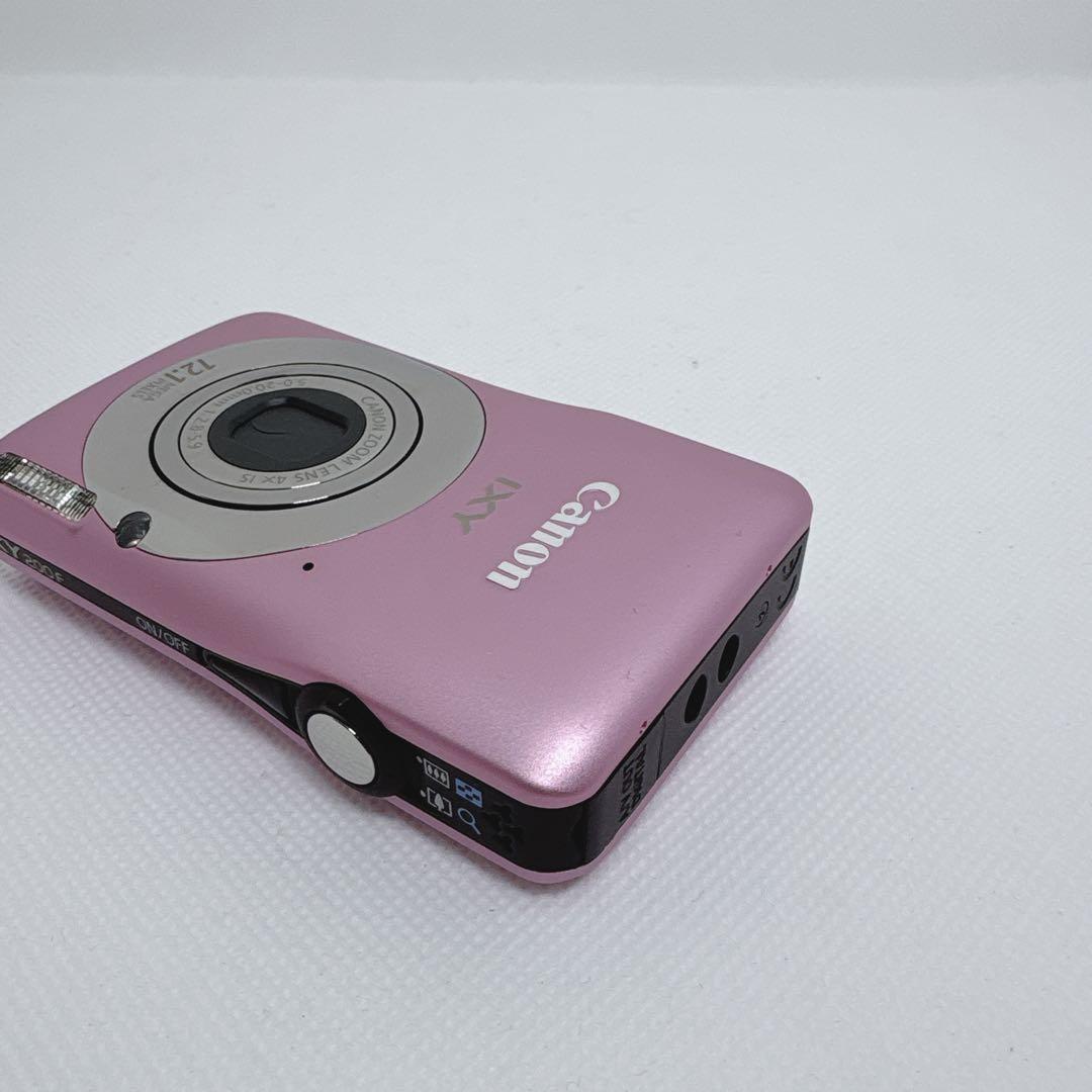 【極美品】完品 動作品 CANON IXY 200F ピンク キャノン イクシー