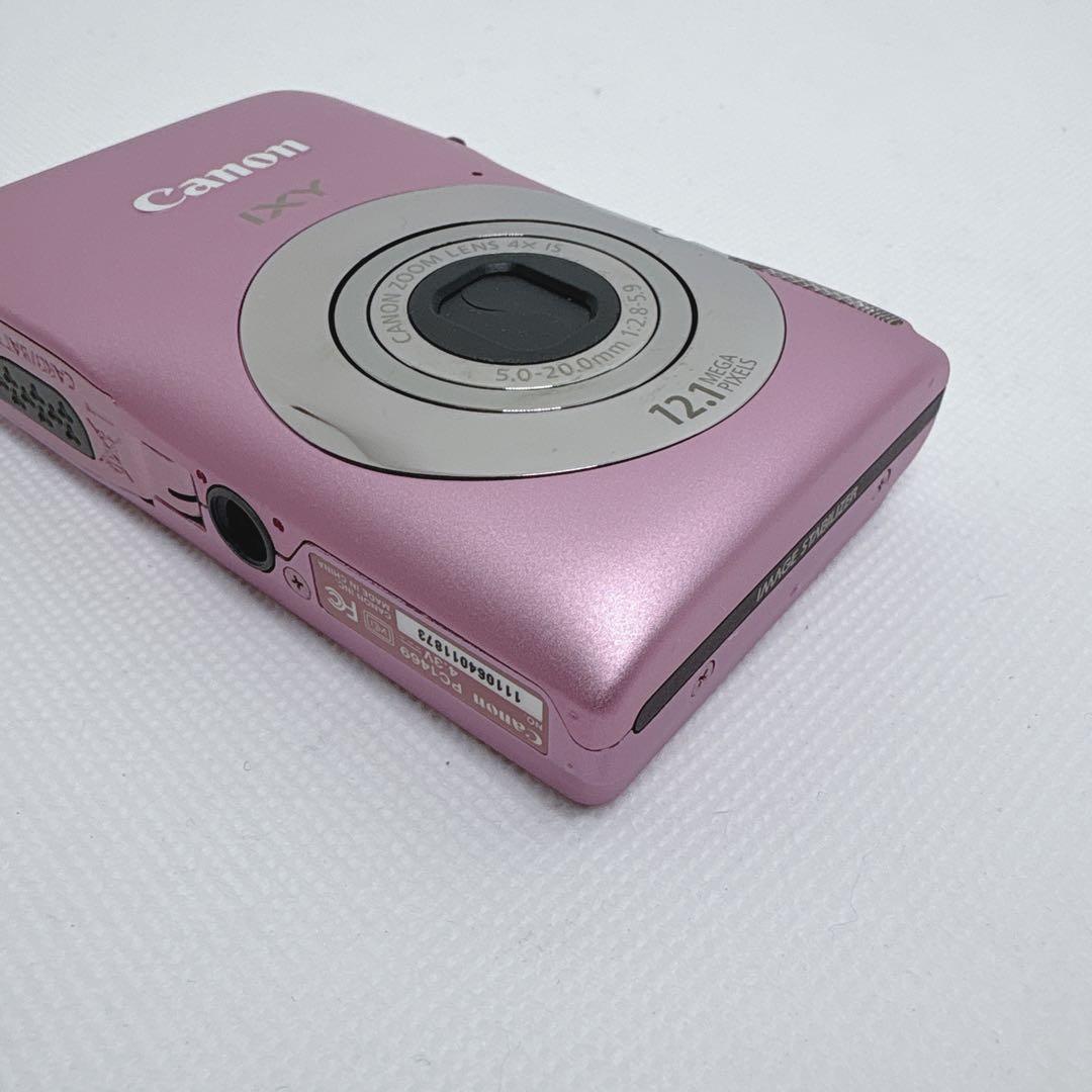 【極美品】完品 動作品 CANON IXY 200F ピンク キャノン イクシー
