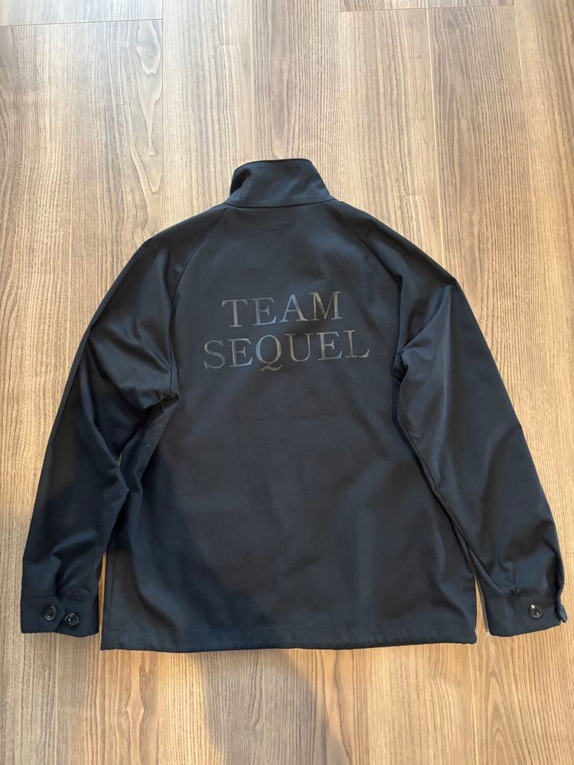 SEQUEL DRIZZLER JACKET ブラック M 藤原ヒロシ 試着のみ