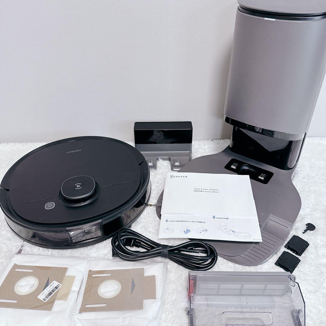 DEEBOT　OZMO　T8　AIVI　ロボット掃除機　自動排出機能