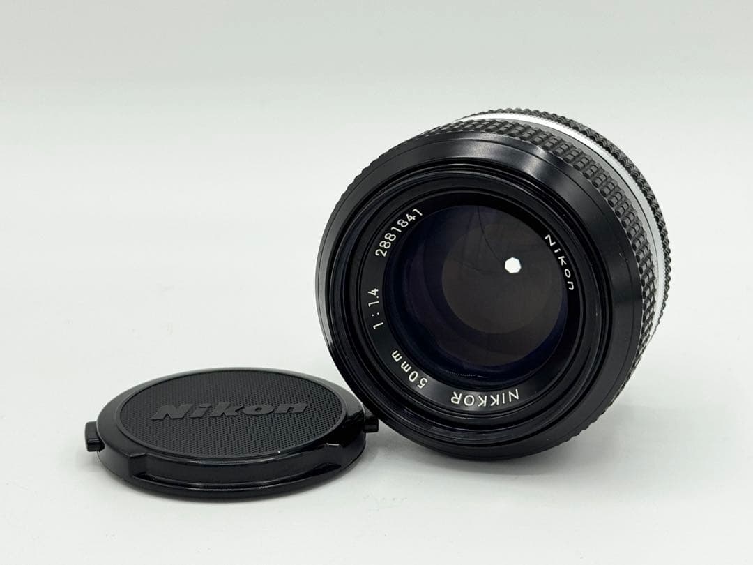 【動作品】Nikon NIKKOR 非Ai 50mm F1.4 単焦点 レンズ