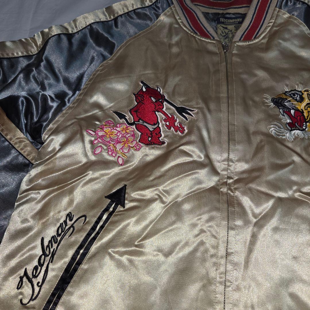 希少美品TED COMPANYミレニアムエディション2001 スカジャンLサイズ