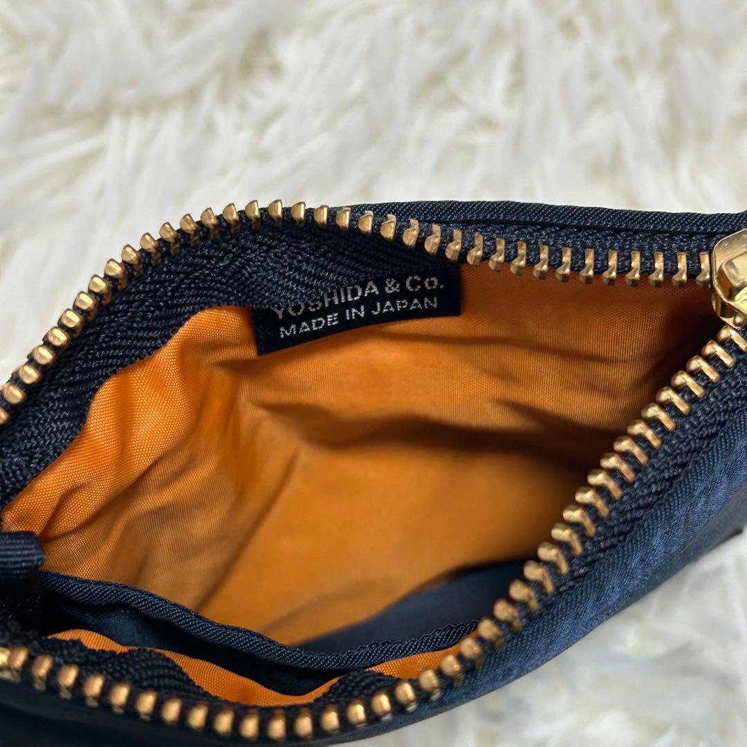 極美品♪PORTER ポーター オフィサーキット アイアンブルー ポーチ