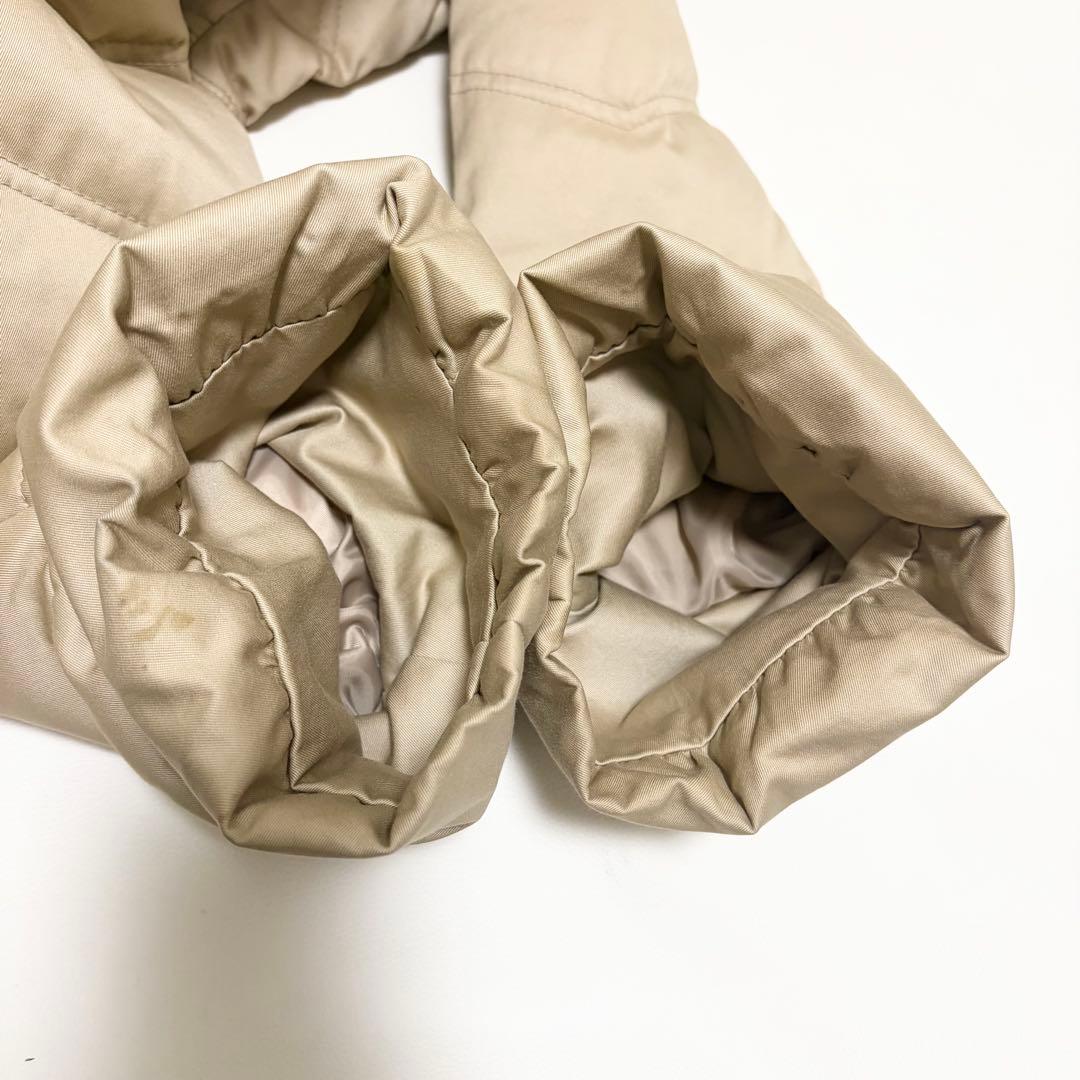 高級感✨バーバリーブルーレーベル ロングダウンコート ベルト メガチェック 38