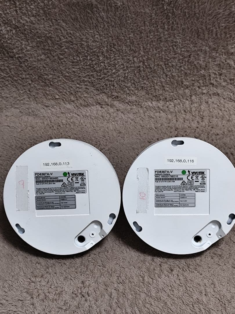 VIVOTEK FD8367A-V カメラ 2台セット