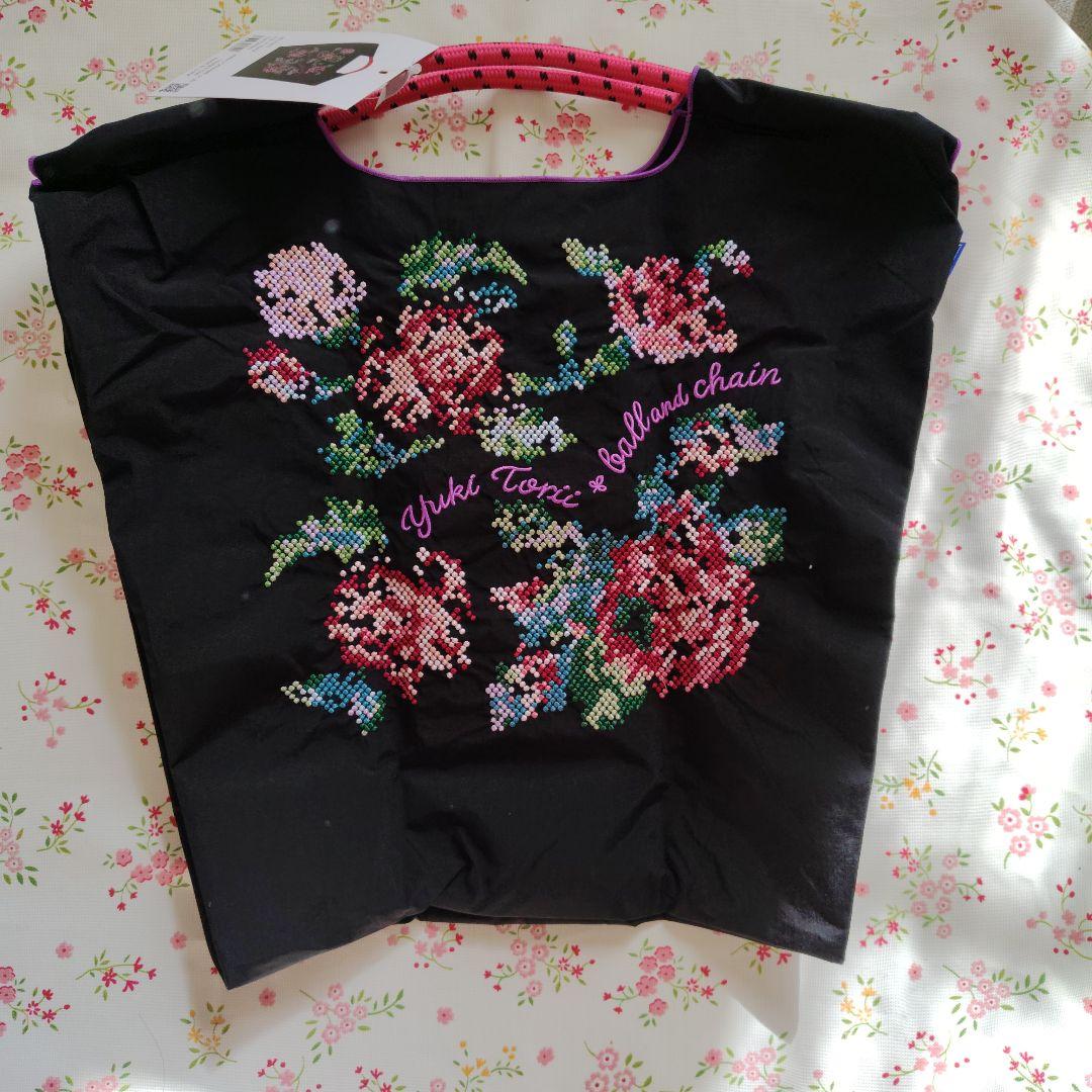 ボールアンドチェーン 刺繍　ユキトリイ　Мサイズ